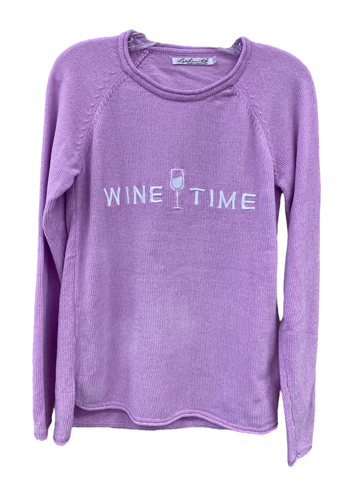 Scoop Neck Embroidery Sweater-WTLA