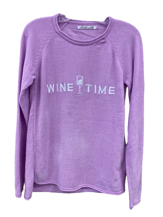 Scoop Neck Embroidery Sweater-WTLA