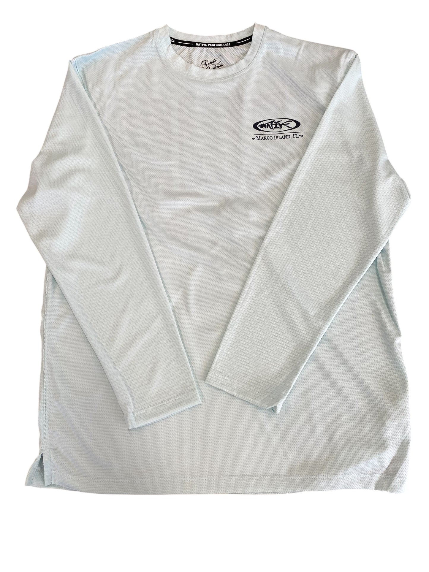 MI Tarpon L/S DriQ Shirt-Sea Foam