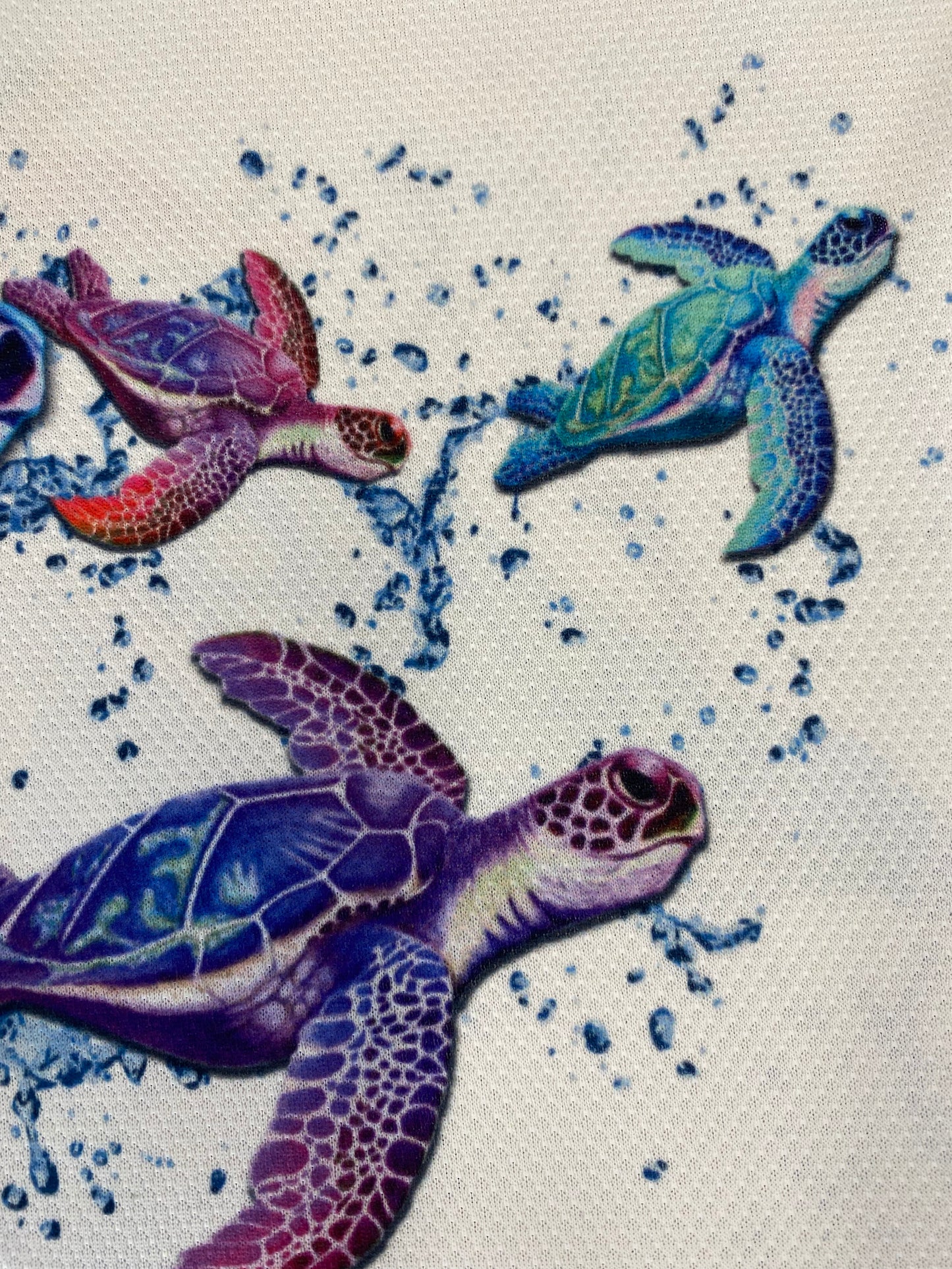 MI Turtle L/S DriQ Shirt-White