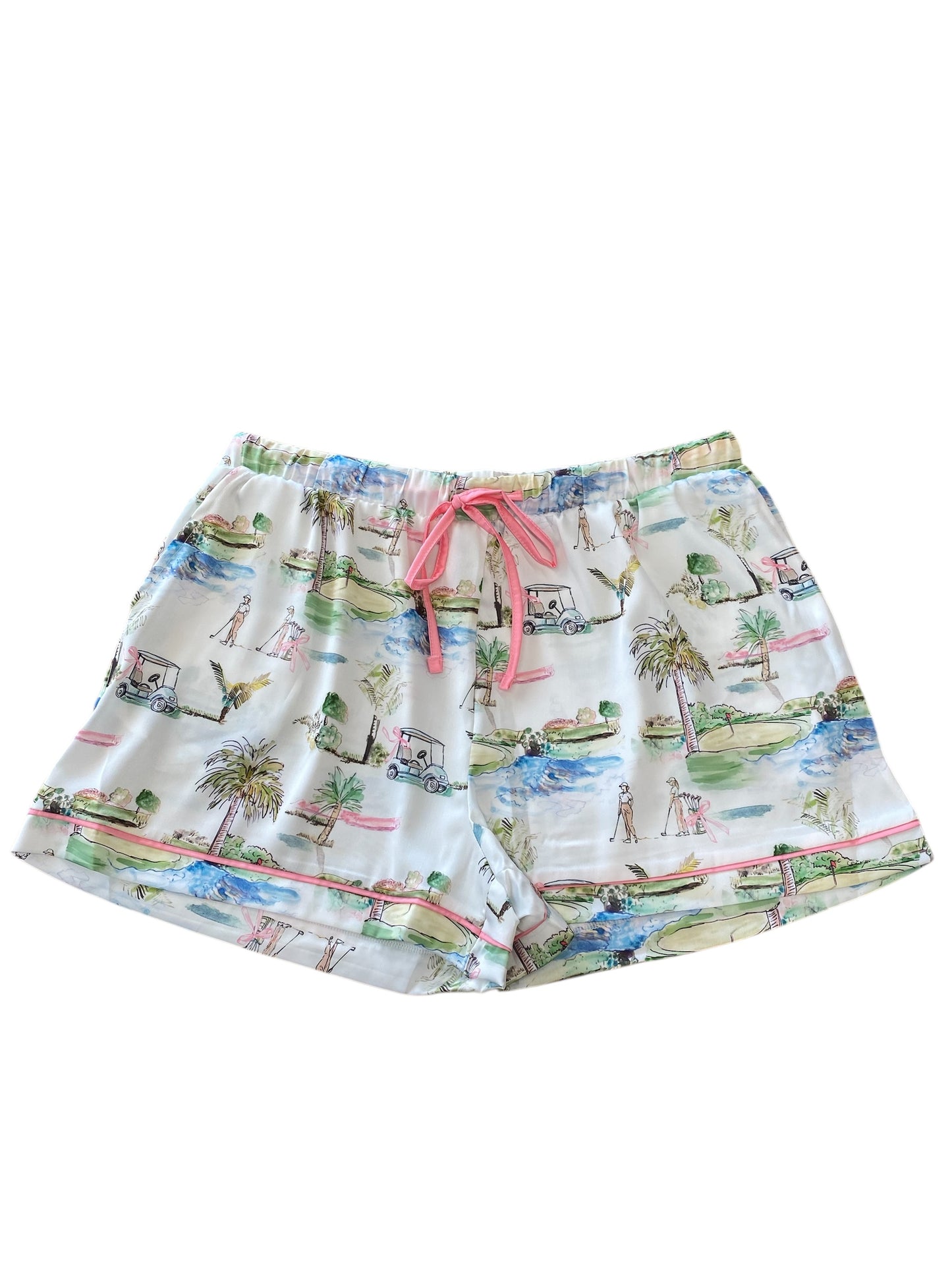 Golf Scene Short PJ Set