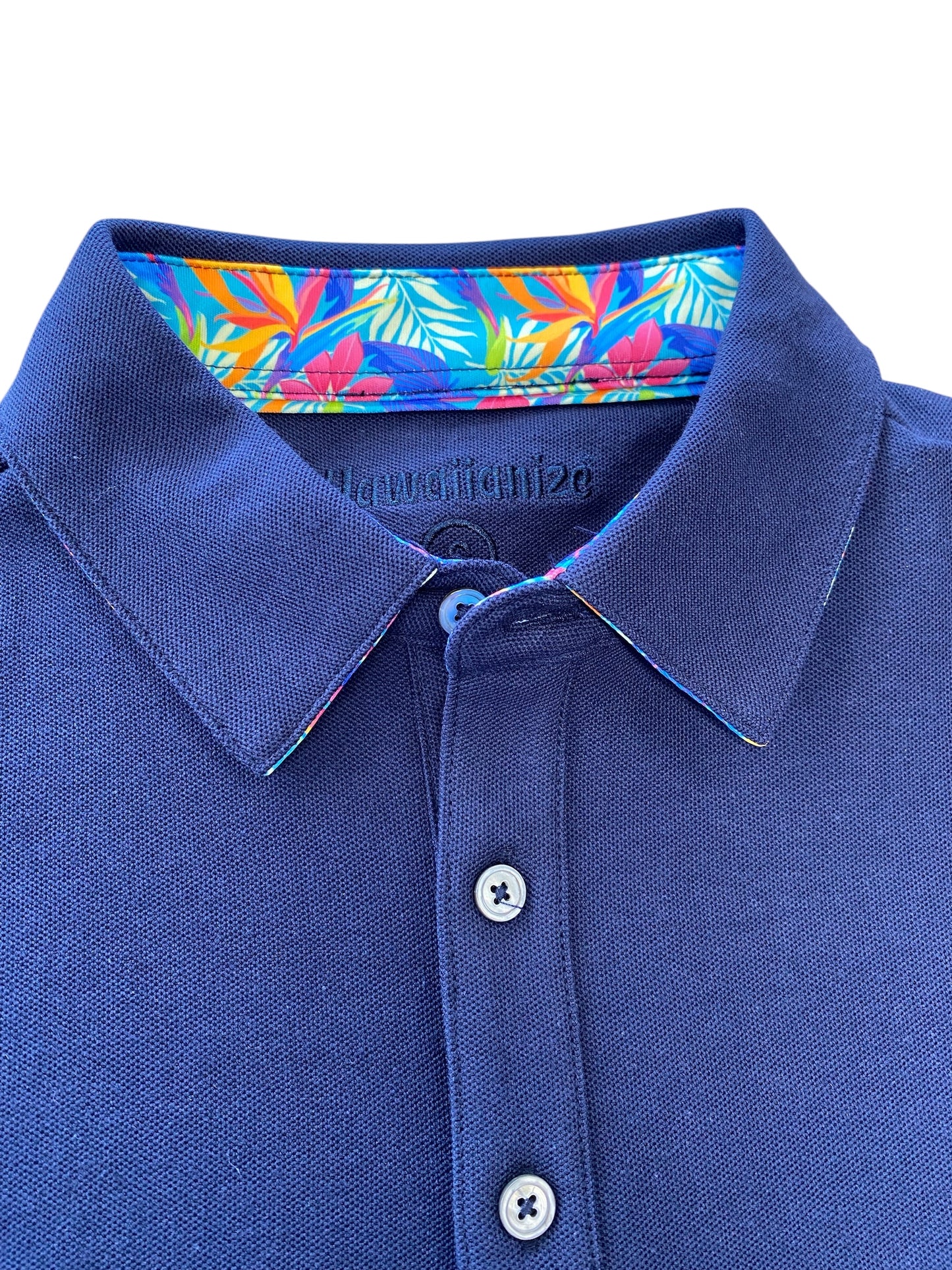 Rainforest Polo-Navy