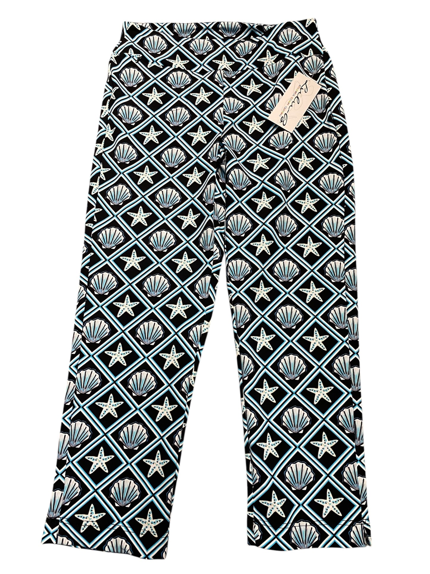 Secret Pocket Detail Capri-BNSS