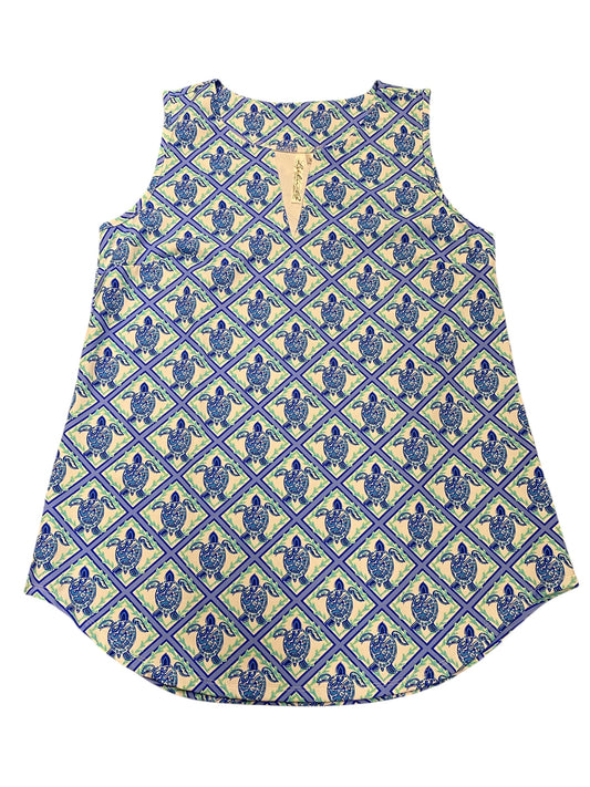 Sleeveless Keyhole Top-BNTU