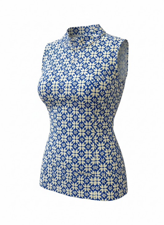Sleeveless Zip Top-GMDB