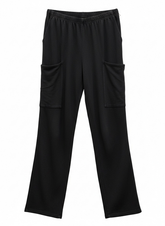 Pocket Flood Pant - Black