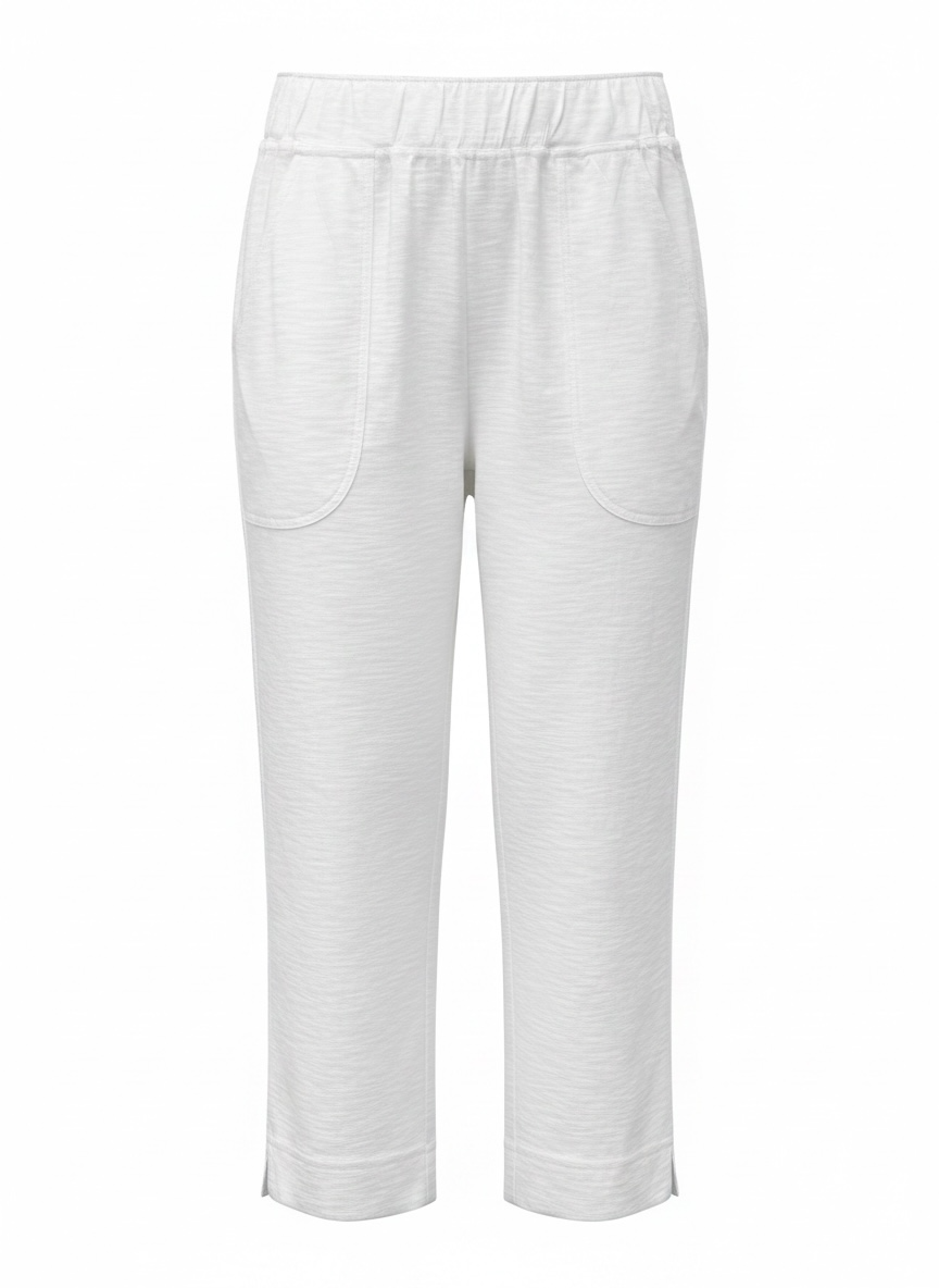 Pocket Capri-White – Beachworks