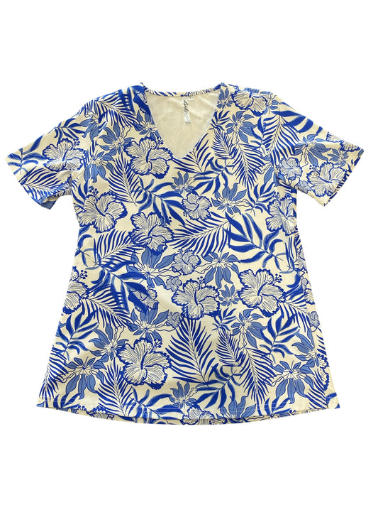S/S V-Neck Top-SBPR