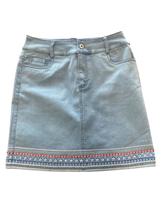 Embroidered Stars Skort-DLCL