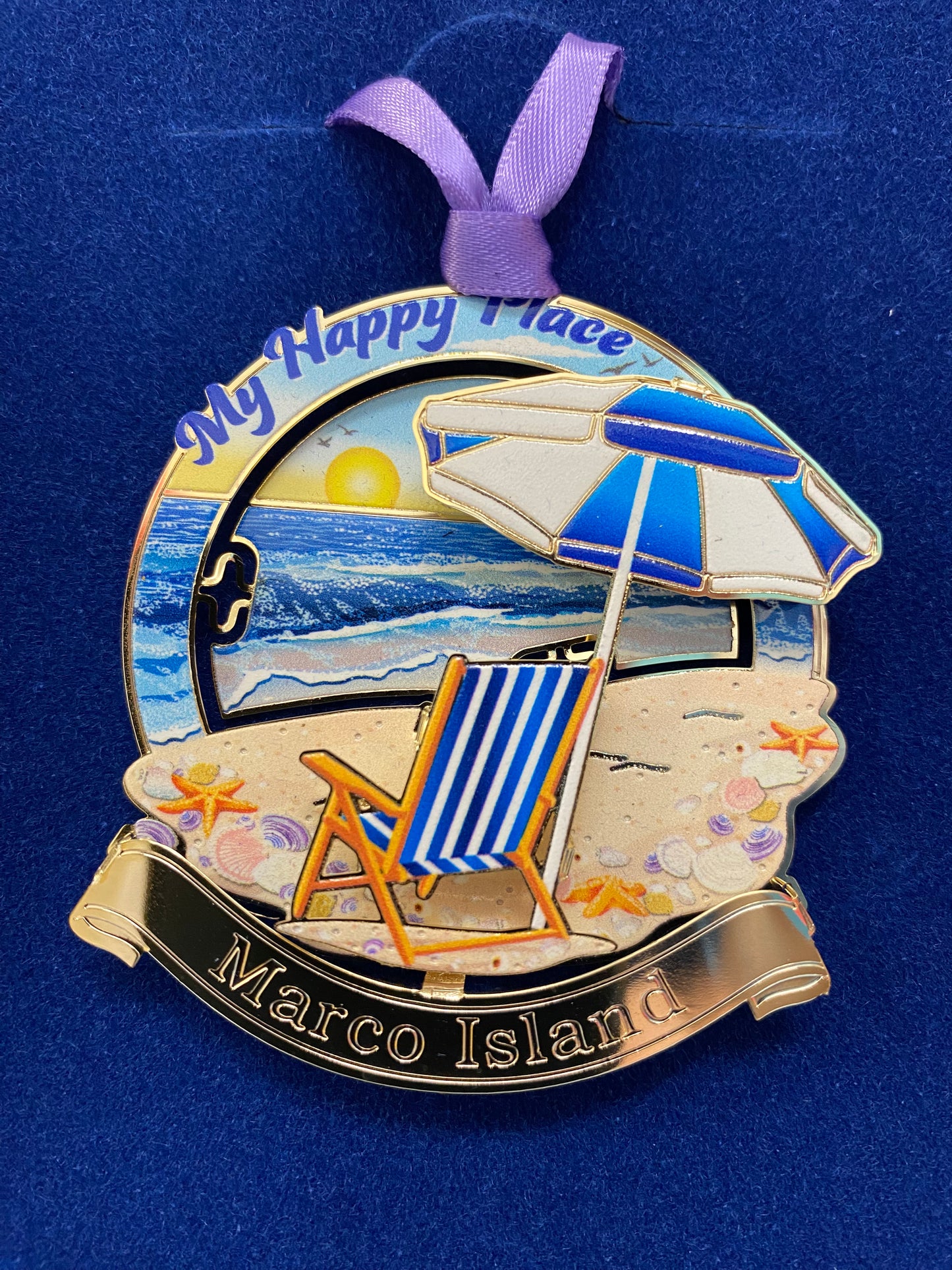 My Happy Place Ornament