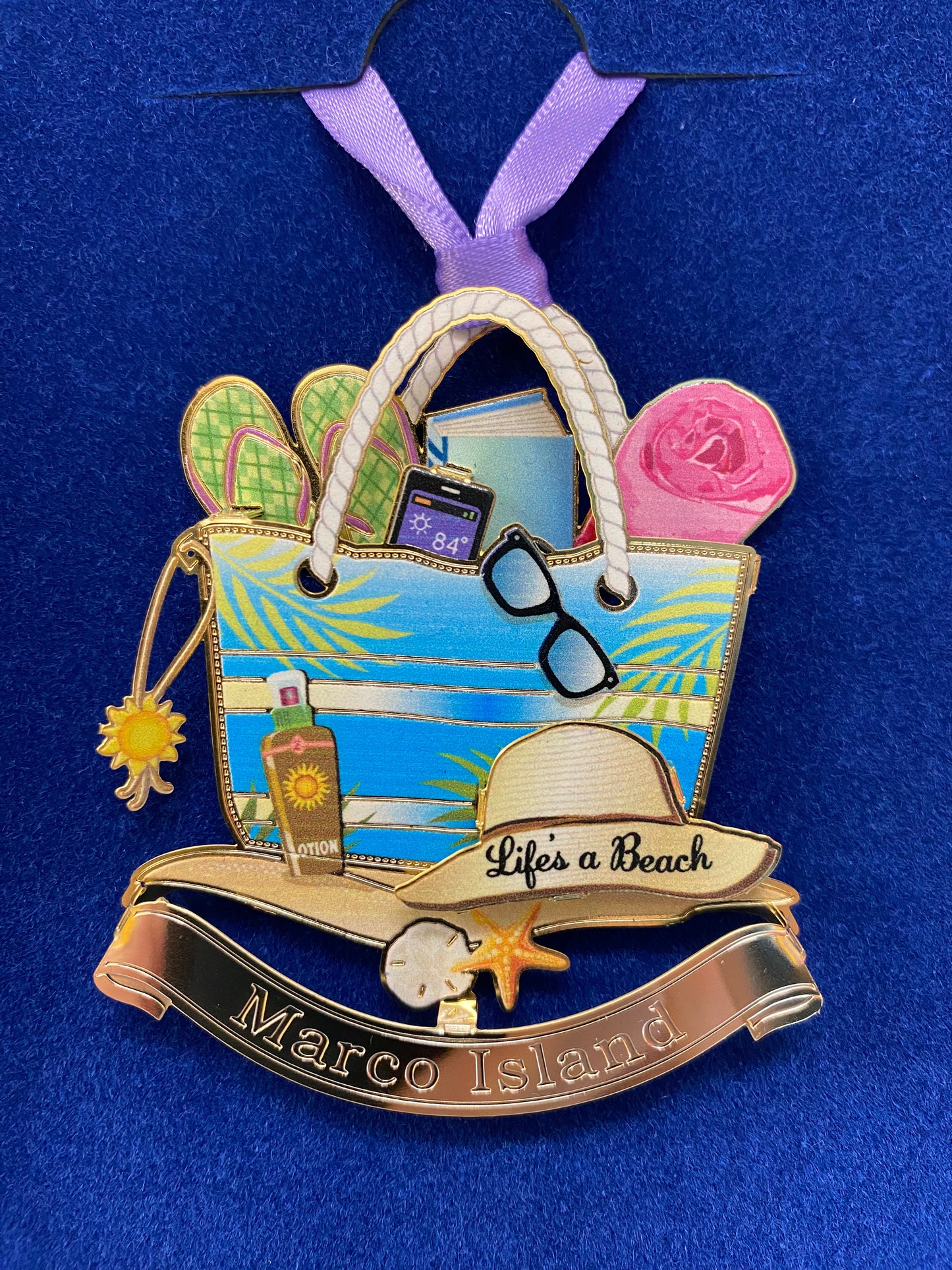 Life's A Beach Ornament