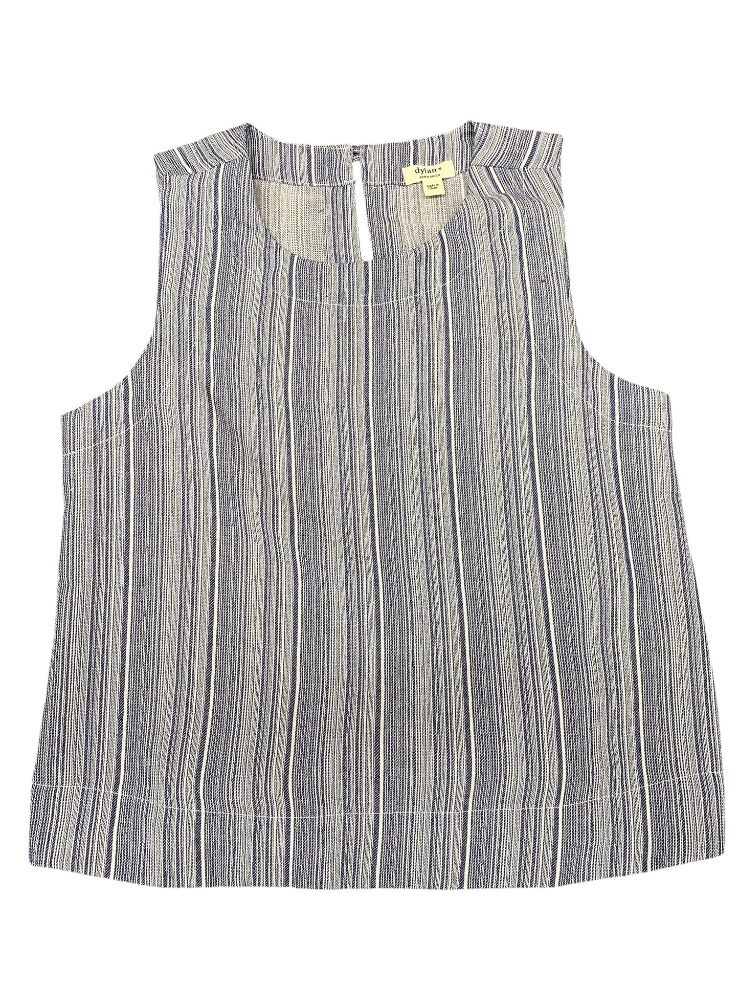 Harbor Stripe Top-Navy/White
