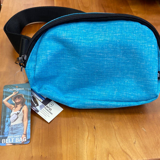 Anti-Theft Woven Belt Bag-TW Blue