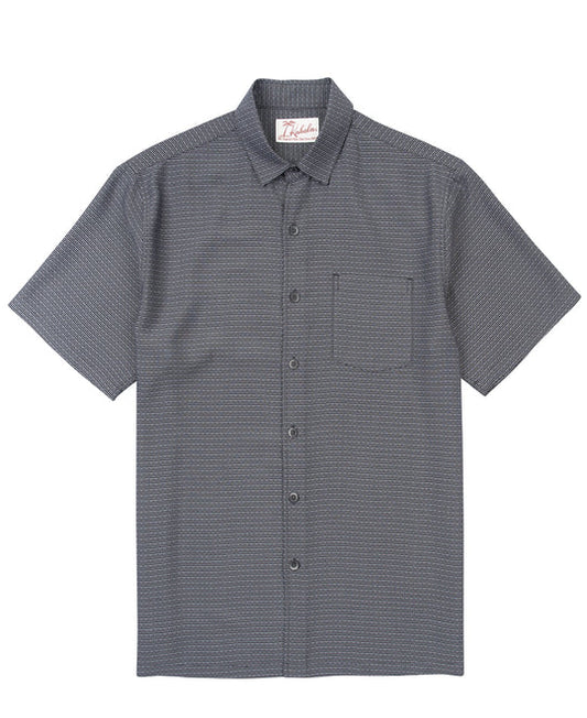 Kapena Short Sleeve Button up Shirt - Black