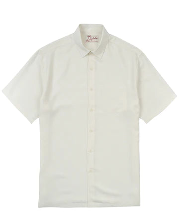Kapena Short Sleeve Button up Shirt - Off White