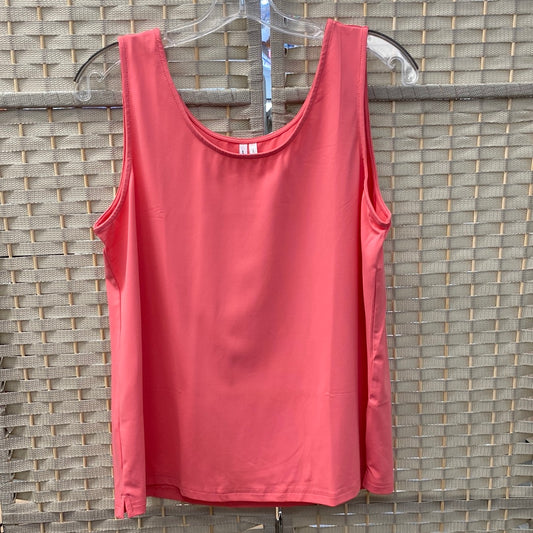 Top Solid Tank - Coral