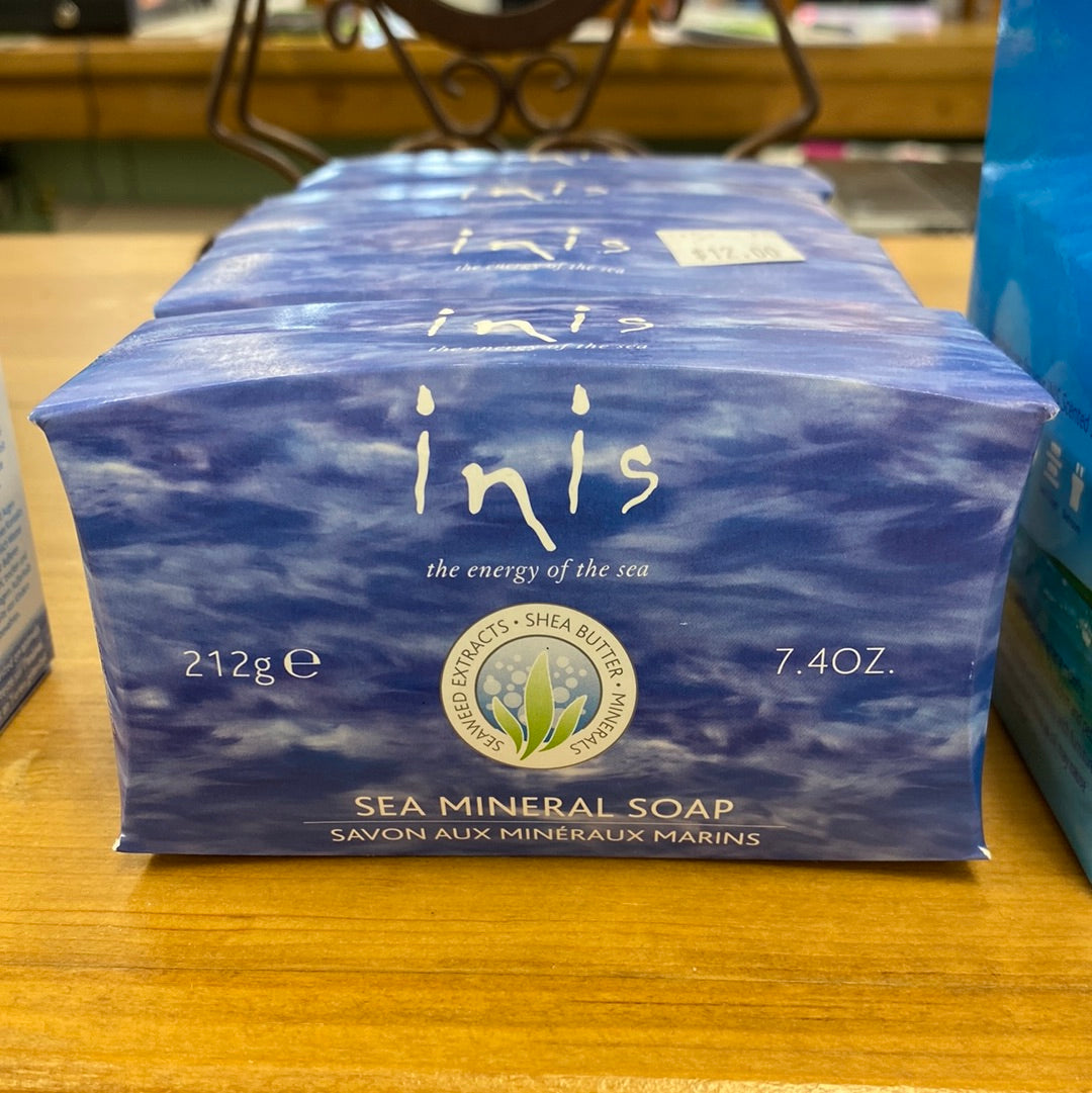 box of inis soap