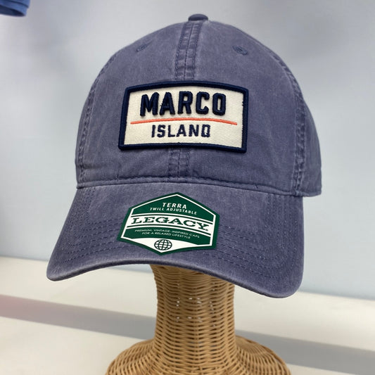 Terra Twill Marco Island Split Box-Slate Blue