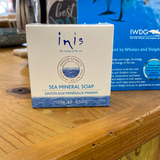 box of Inis soap