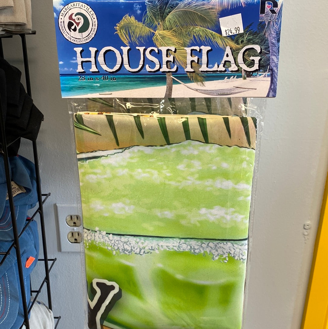 colorful flag in bag