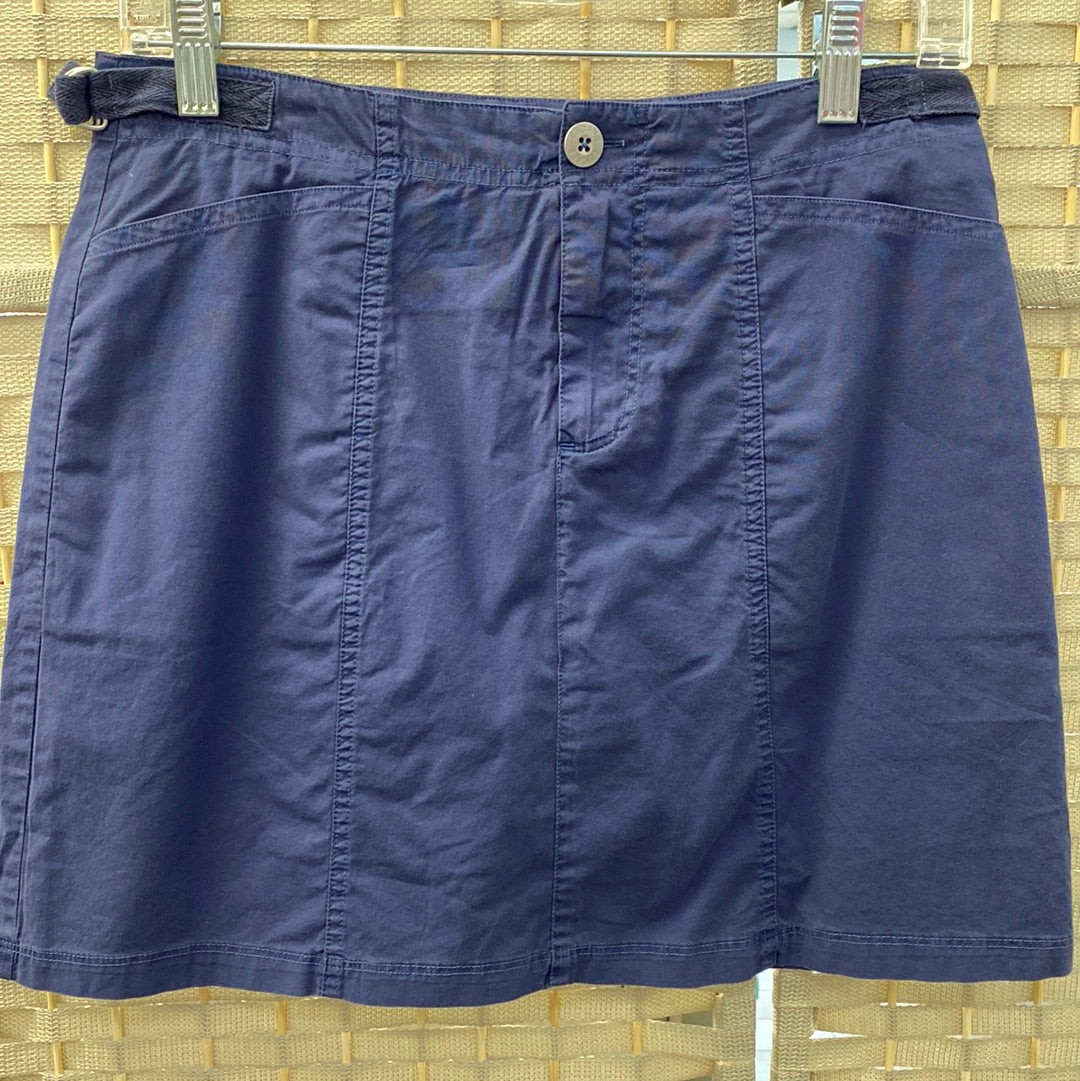 Navy Skort